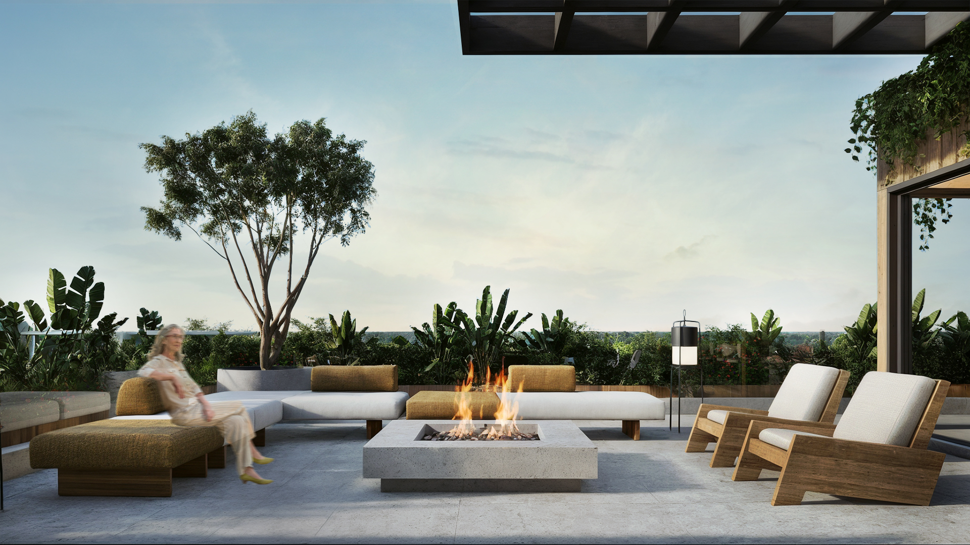 Escada e circulação interna — Áreas Comuns SUNGARDEN