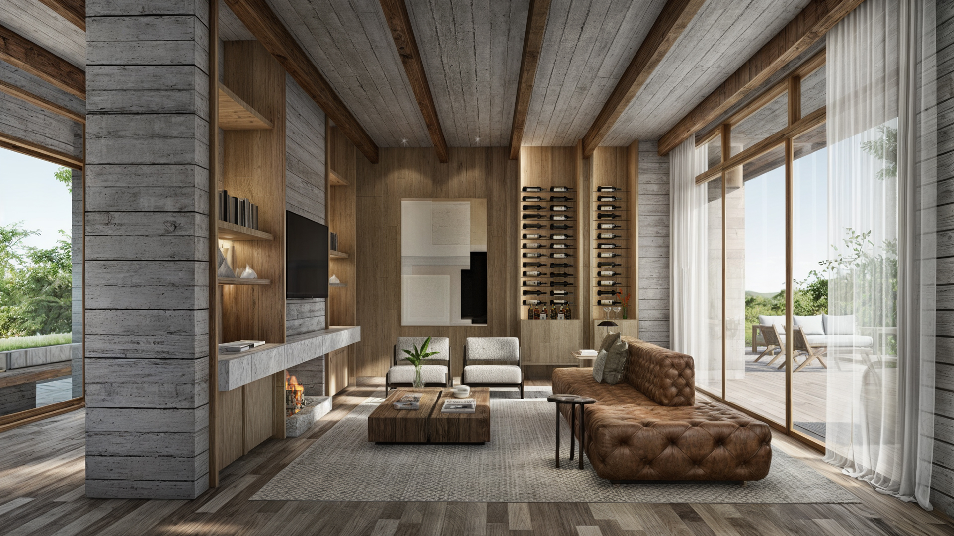 Suíte master (quarto principal) — casa COLÔNIA