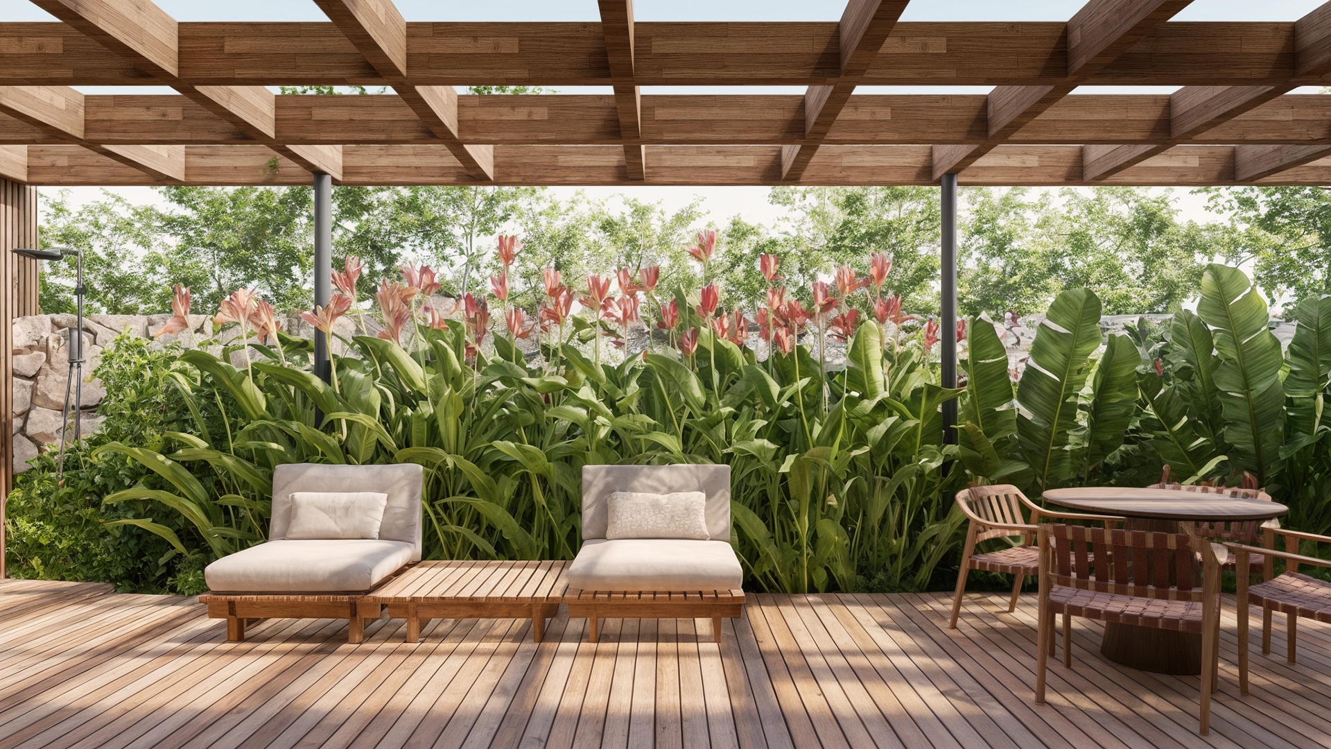 Suíte master (quarto principal) — casa NATURA I