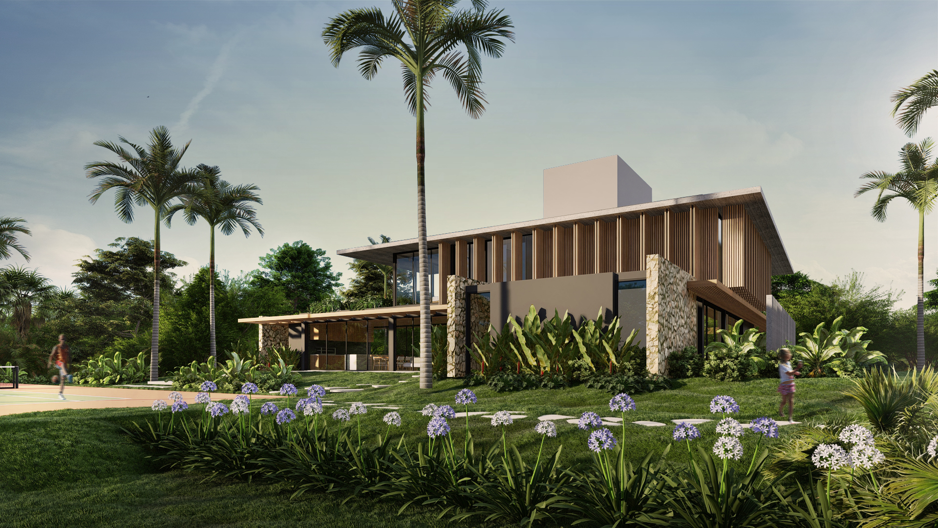 Jardim e paisagismo — Casa RATONES
