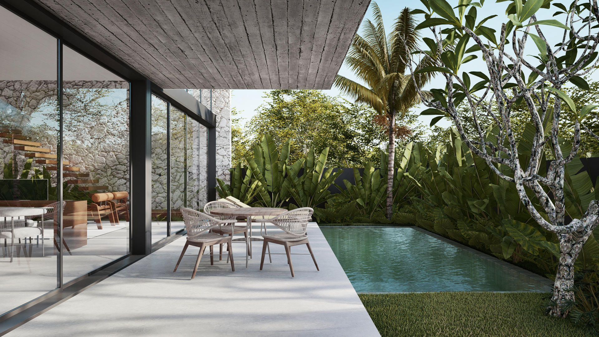 Jardim e paisagismo — Casa RESERVA DA PEDRA