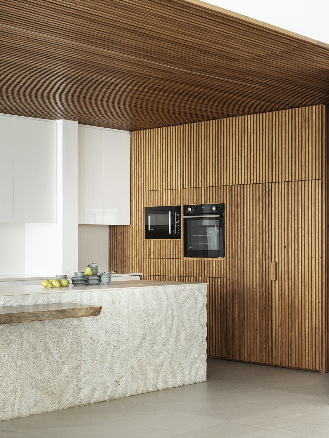 Cozinha integrada — casa ST BARTH