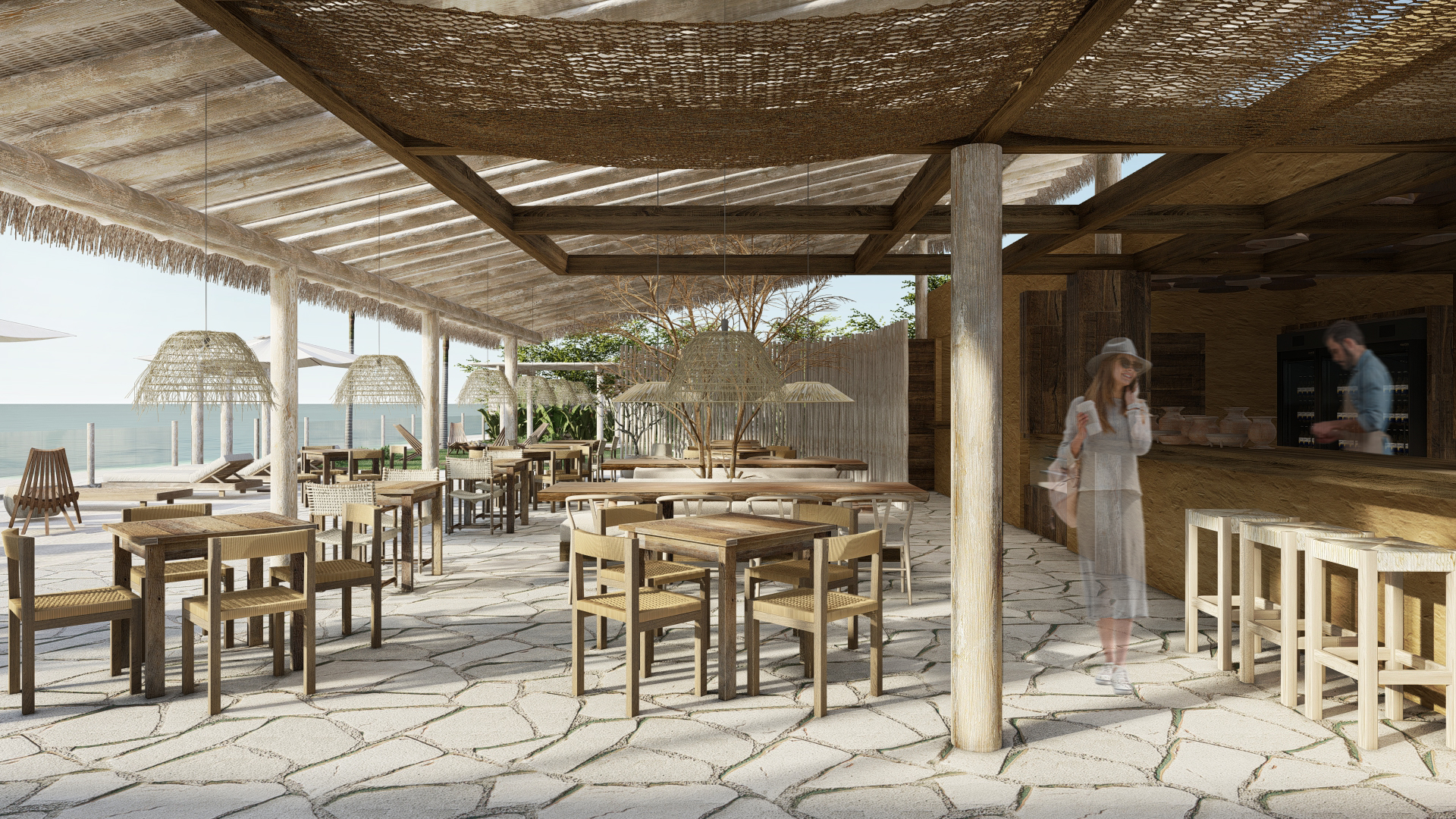 Jardim e paisagismo — Restaurante TANOA